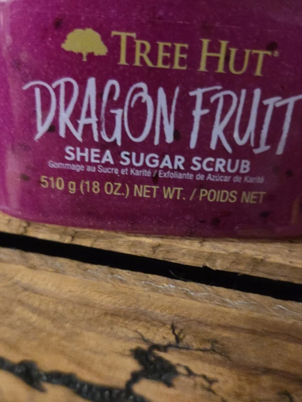 Tree Hut Dragon Fruit Shea Sugar Scrub - Vibrant Pink Exfoliant